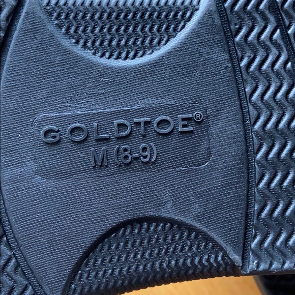 Gold Toe Mens Slippers Memory foam. Size m(8-9) - Picture 5 of 7